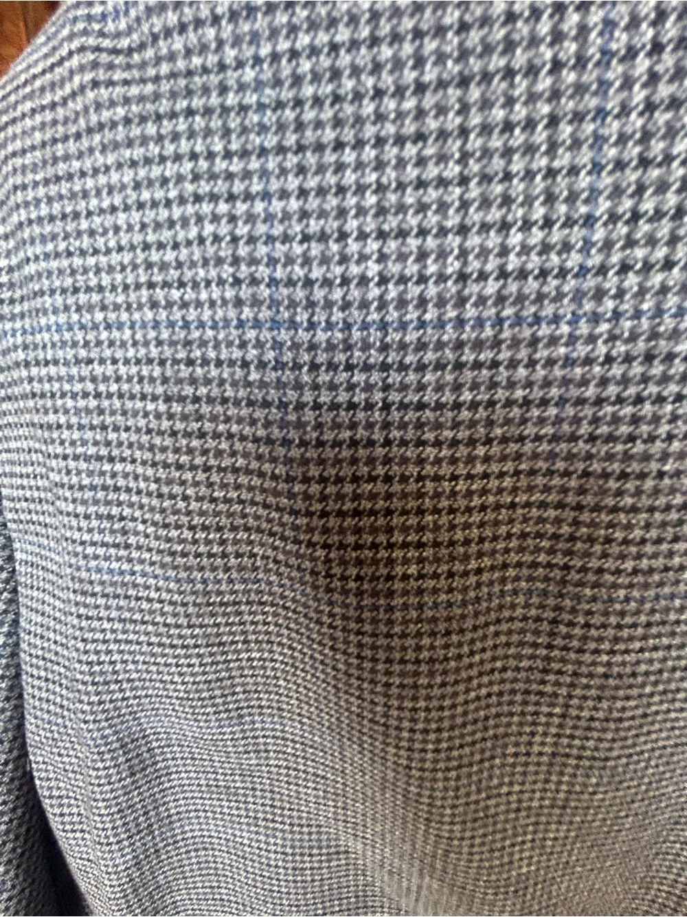 Lauren by Ralph Lauren Men's Gray Glen Plaid Blazer -Classic Tailored Jacket 40R